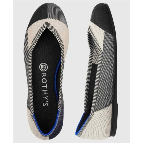 ROTHY'S Shoes - Rothy’s The Flat Captoe Dove Grey Women’s Size 9.5